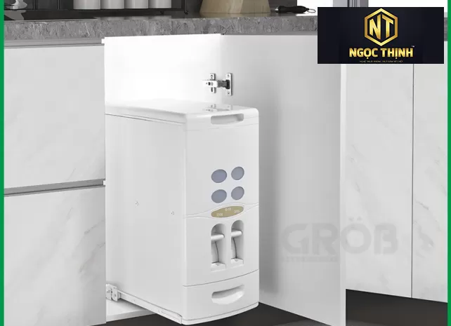 Thùng Gạo Âm Tủ RB-18.4 tại Tam An